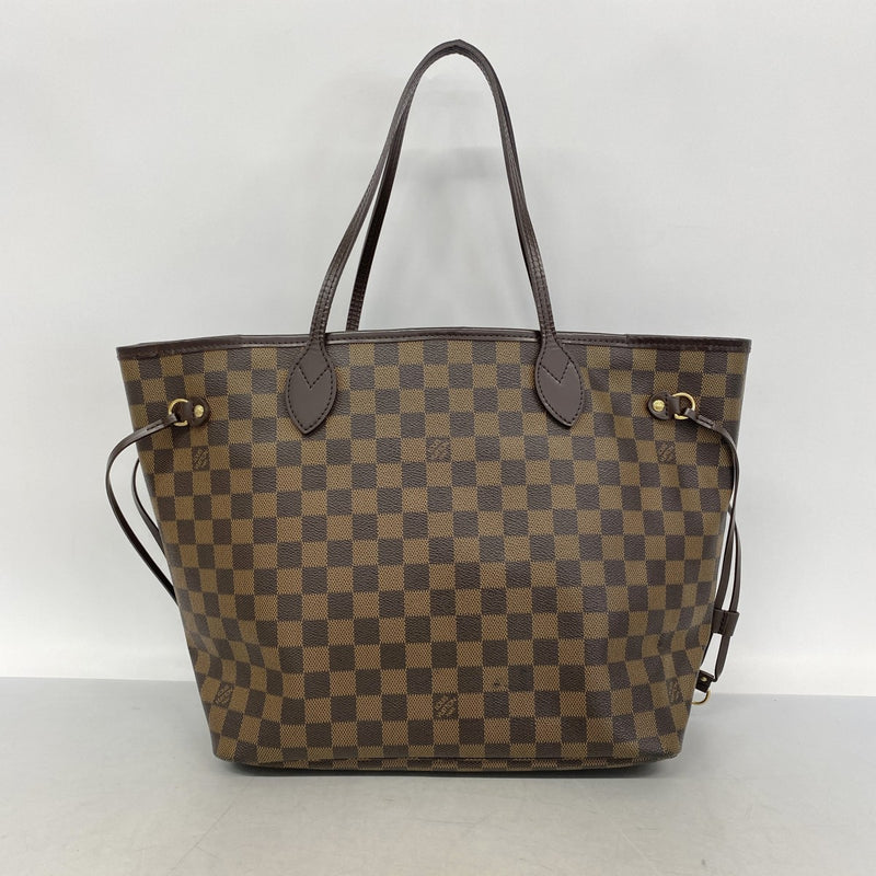 【6gd3881】ルイヴィトン トートバッグ ダミエ ネヴァーフルMM N51105 エベヌ【中古】レディース