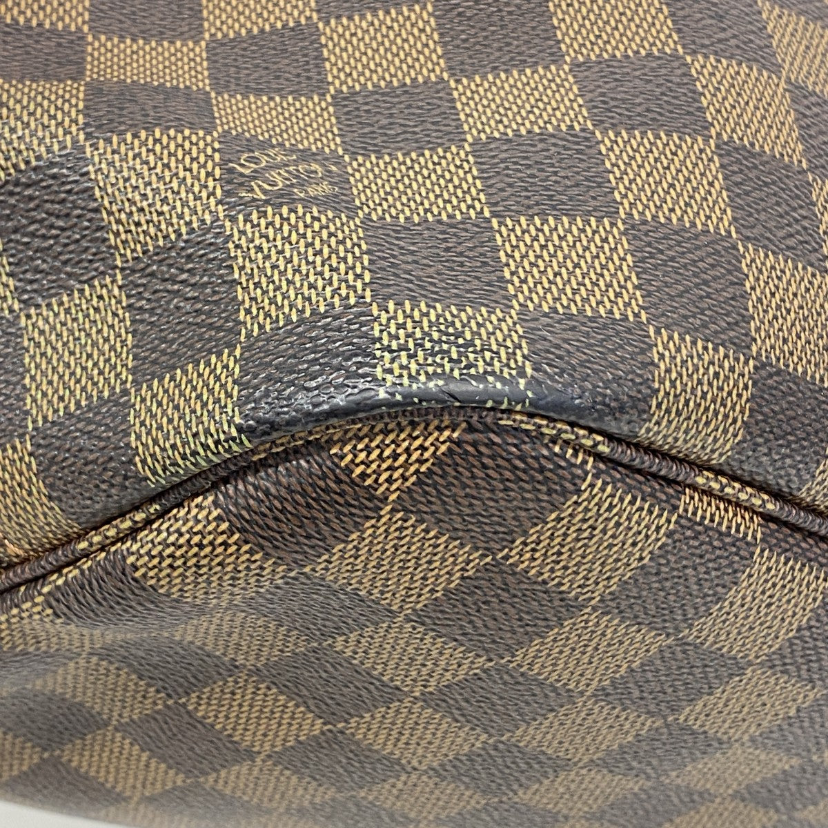 【6gd3881】ルイヴィトン トートバッグ ダミエ ネヴァーフルMM N51105 エベヌ【中古】レディース