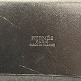 【6gd3884】エルメス トートバッグ エールバッグカバスMM トワルオフィシエ ブラック シルバー金具 □H刻印【中古】レディース
