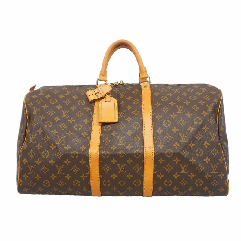【6gd3885】ルイヴィトン ボストンバッグ モノグラム キーポル55 M41414 ブラウン【中古】メンズ レディース ユニセックス