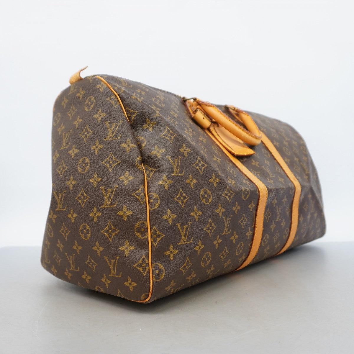【6gd3885】ルイヴィトン ボストンバッグ モノグラム キーポル55 M41414 ブラウン【中古】メンズ レディース ユニセックス