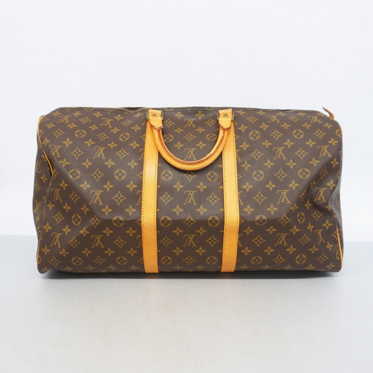 【6gd3885】ルイヴィトン ボストンバッグ モノグラム キーポル55 M41414 ブラウン【中古】メンズ レディース ユニセックス