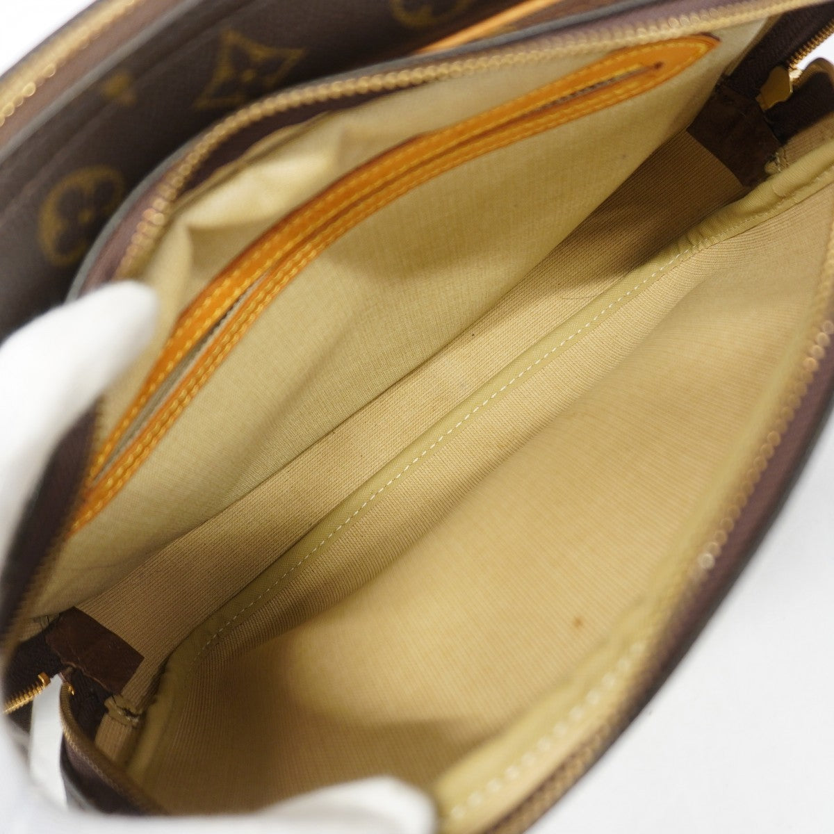 【6gd3886】ルイヴィトン ショルダーバッグ モノグラム リポーターPM M45254 ブラウン【中古】レディース