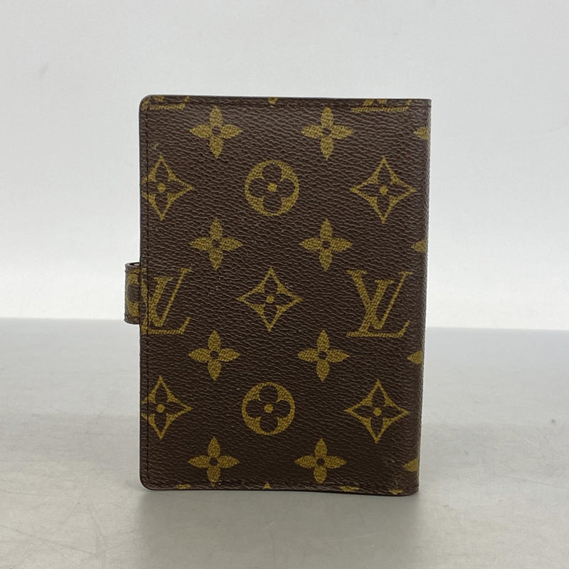 【6gd3896】ルイヴィトン 手帳カバー モノグラム アンジェンダPM R20005 ブラウン【中古】メンズ レディース ユニセックス