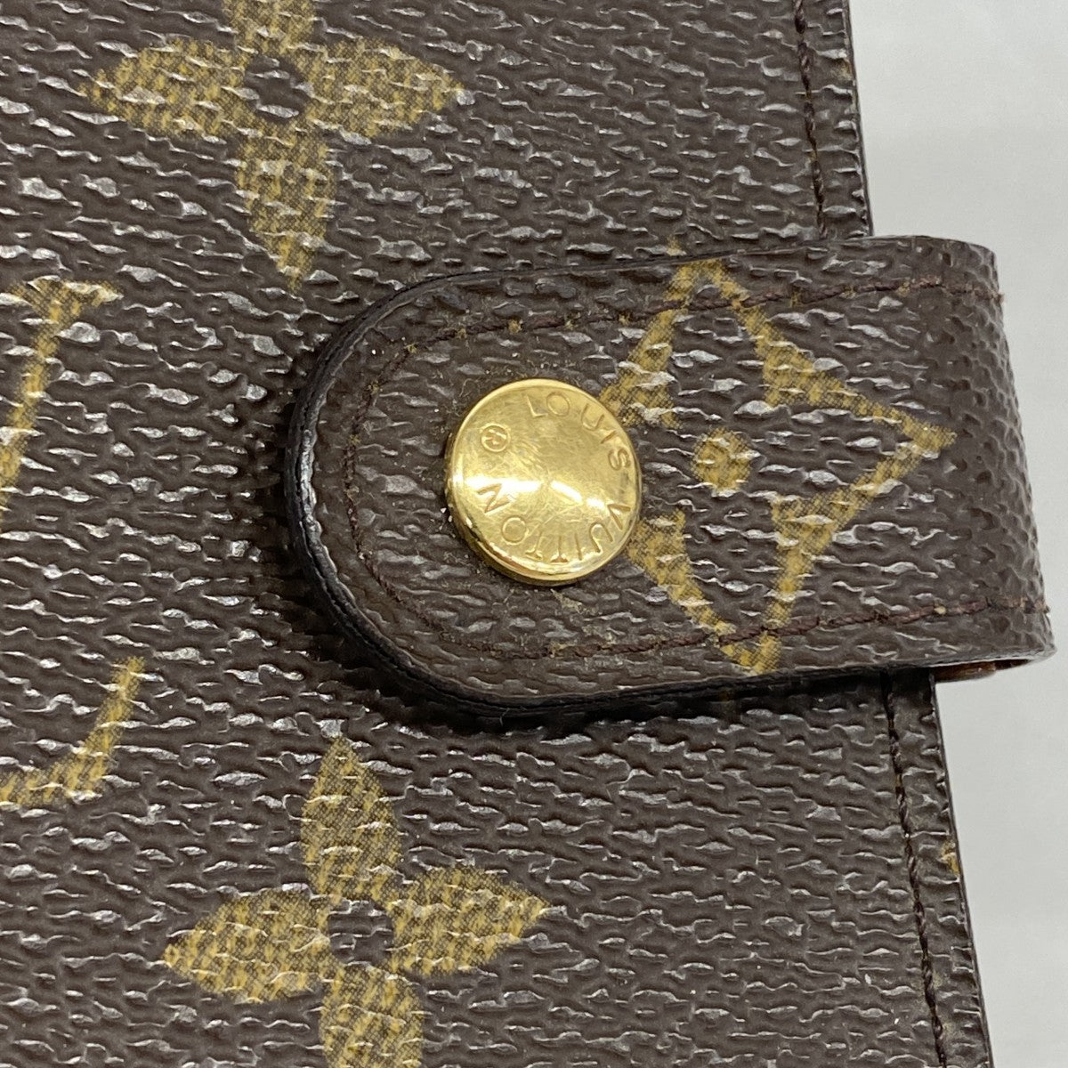 【6gd3896】ルイヴィトン 手帳カバー モノグラム アンジェンダPM R20005 ブラウン【中古】メンズ レディース ユニセックス