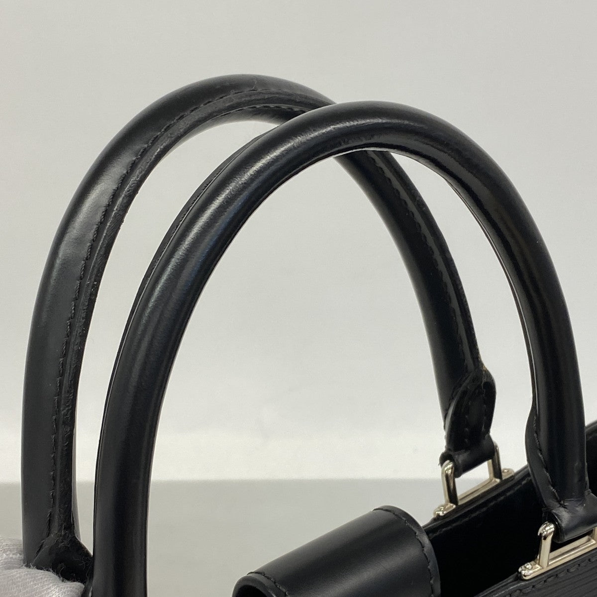 【6gd3897】ルイヴィトン ハンドバッグ エピ クレベールMM M51323 ノワ―ル【中古】レディース