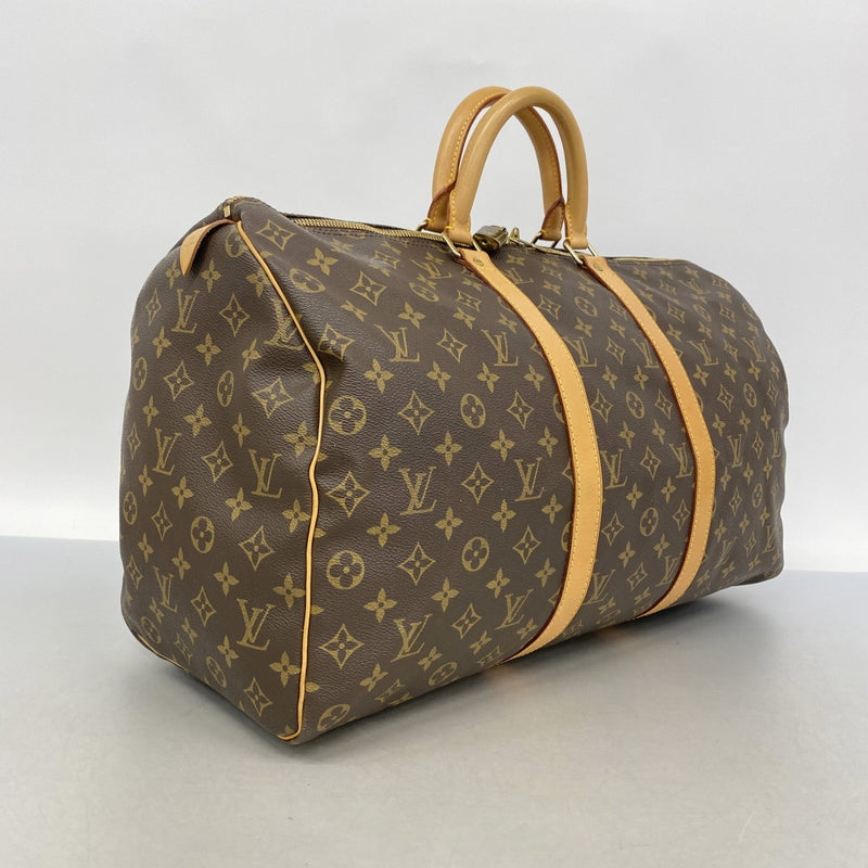 【6gd3901】ルイヴィトン ボストンバッグ モノグラム キーポル50 M41426 ブラウン【中古】メンズ レディース ユニセックス