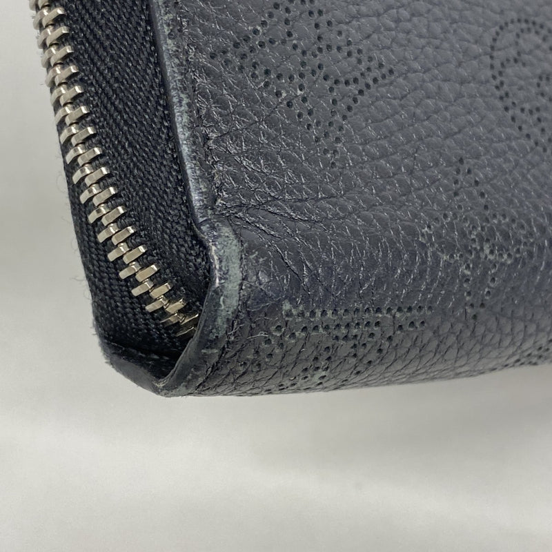 【6gd3912-k】ルイヴィトン 長財布 マヒナ ジッピーウォレット M61867 ノワール【中古】レディース