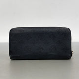 【6gd3912-k】ルイヴィトン 長財布 マヒナ ジッピーウォレット M61867 ノワール【中古】レディース