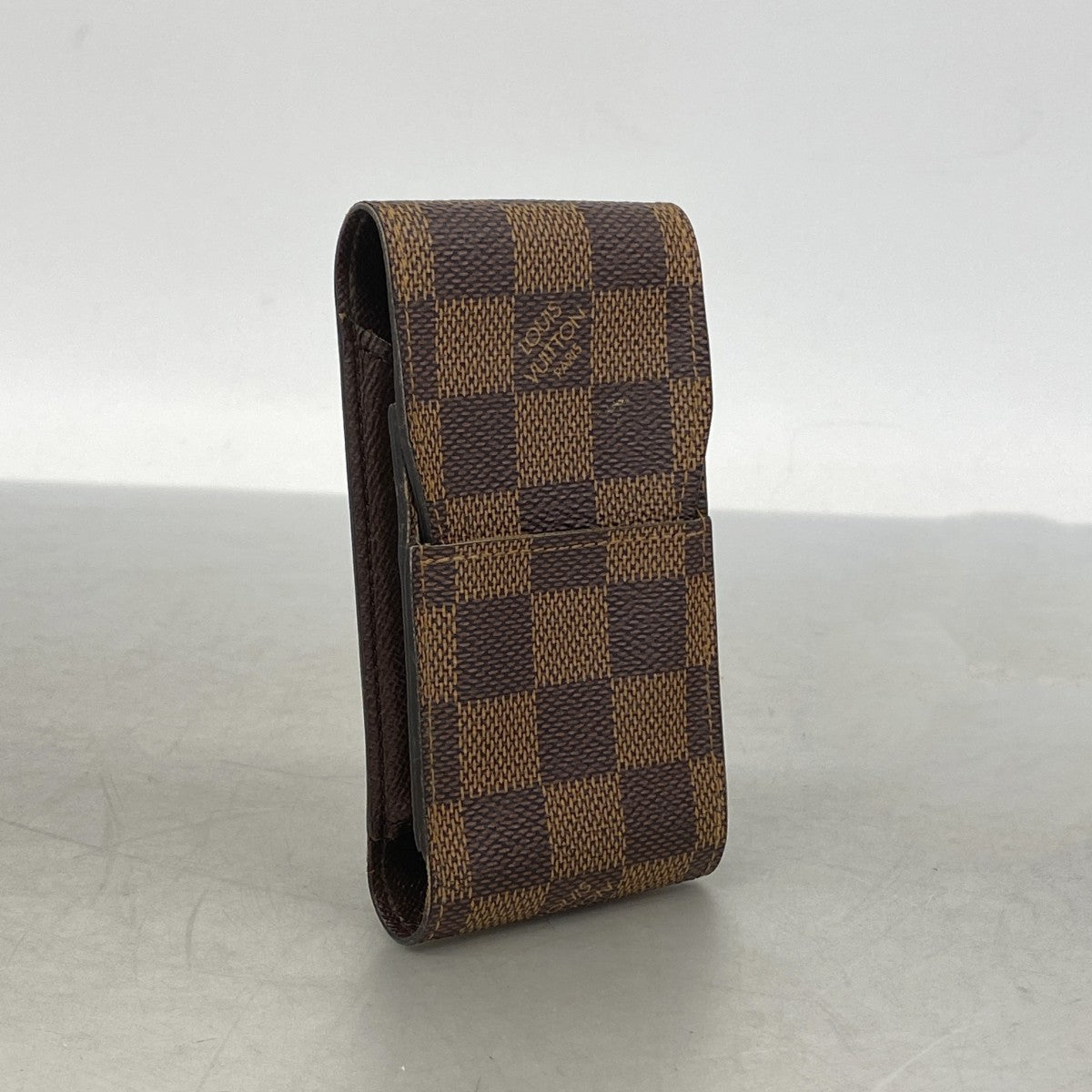 【6gd3916】ルイヴィトン シガレットケース ダミエ エテュイシガレット N63024 エベヌ【中古】メンズ レディース ユニセックス