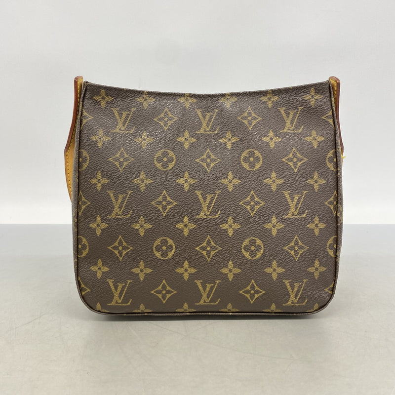 【6gd3919】ルイヴィトン ショルダーバッグ モノグラム ルーピングMM M51146 ブラウン【中古】レディース