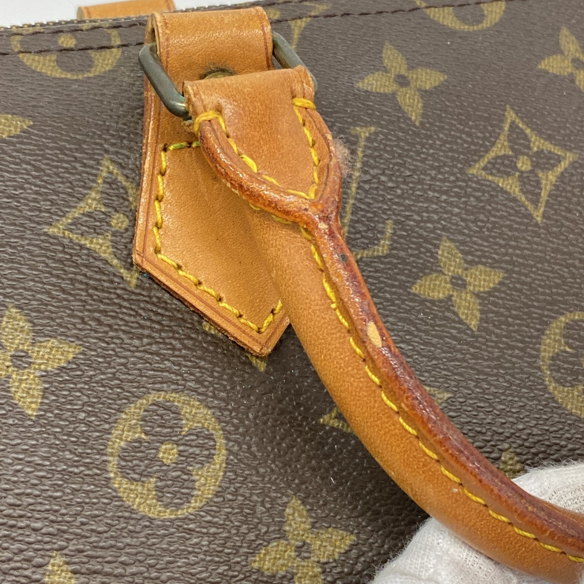 【6gd3921】ルイヴィトン ハンドバッグ モノグラム スピーディ35 M41107 ブラウン【中古】レディース