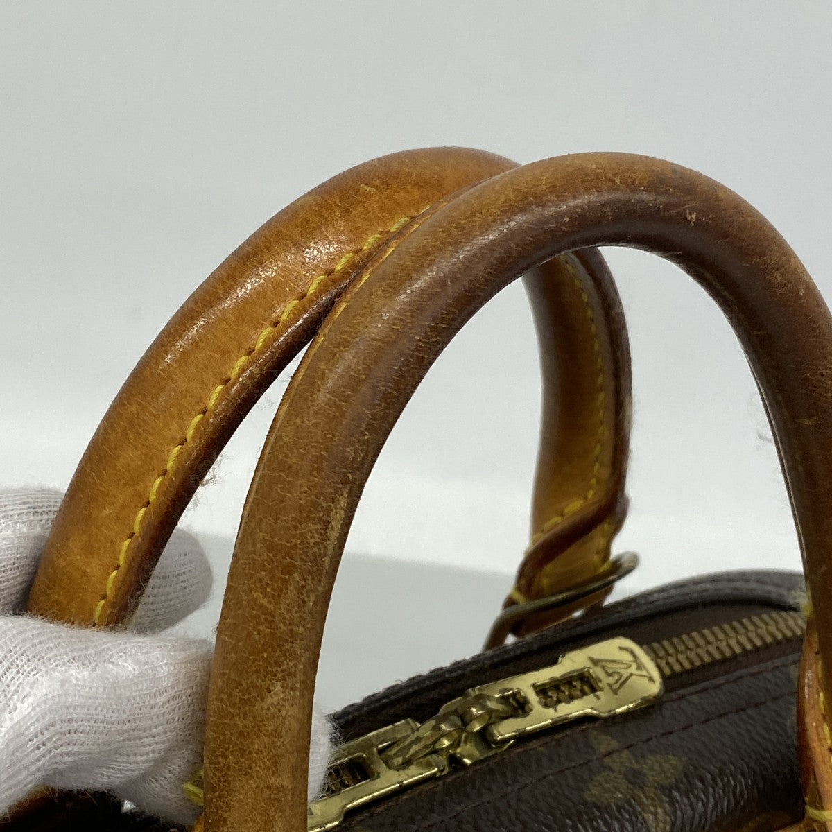 【6gd3923】ルイヴィトン ハンドバッグ モノグラム トゥルーヴィル M42228 ブラウン【中古】レディース