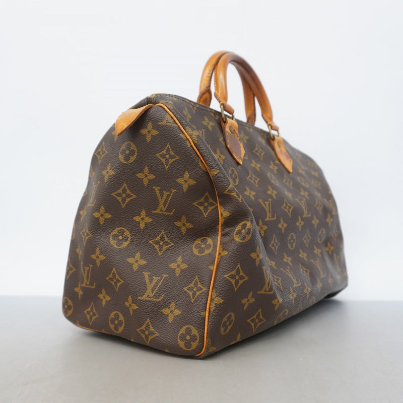 【6gd3927】ルイヴィトン ハンドバッグ モノグラム スピーディ35 M41107 ブラウン【中古】レディース
