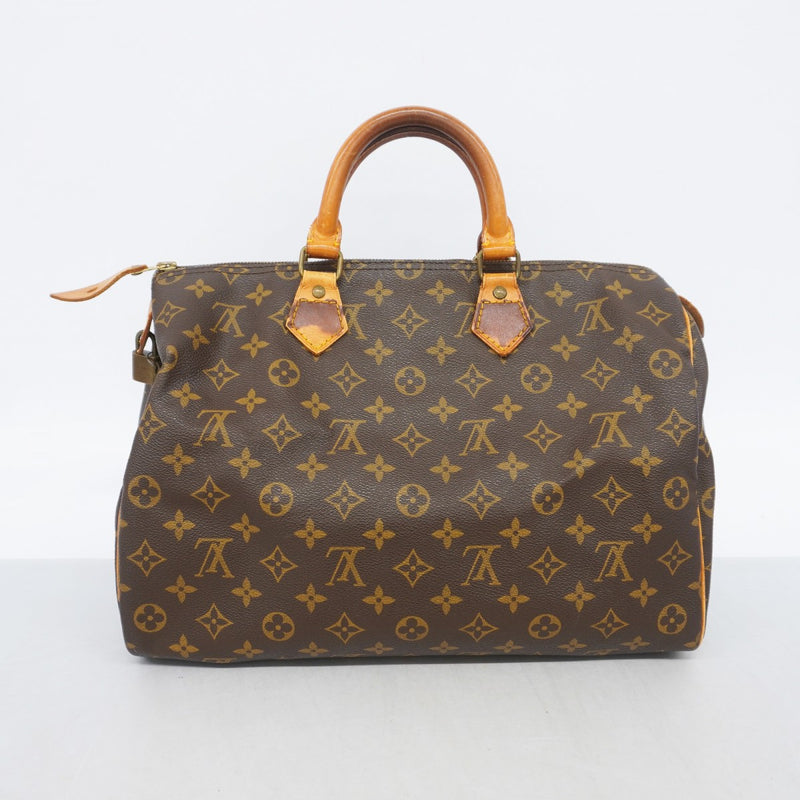 【6gd3927】ルイヴィトン ハンドバッグ モノグラム スピーディ35 M41107 ブラウン【中古】レディース