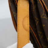 【6gd3928】ルイヴィトン ショルダーバッグ モノグラム ソミュール35 M42254 ブラウン【中古】レディース