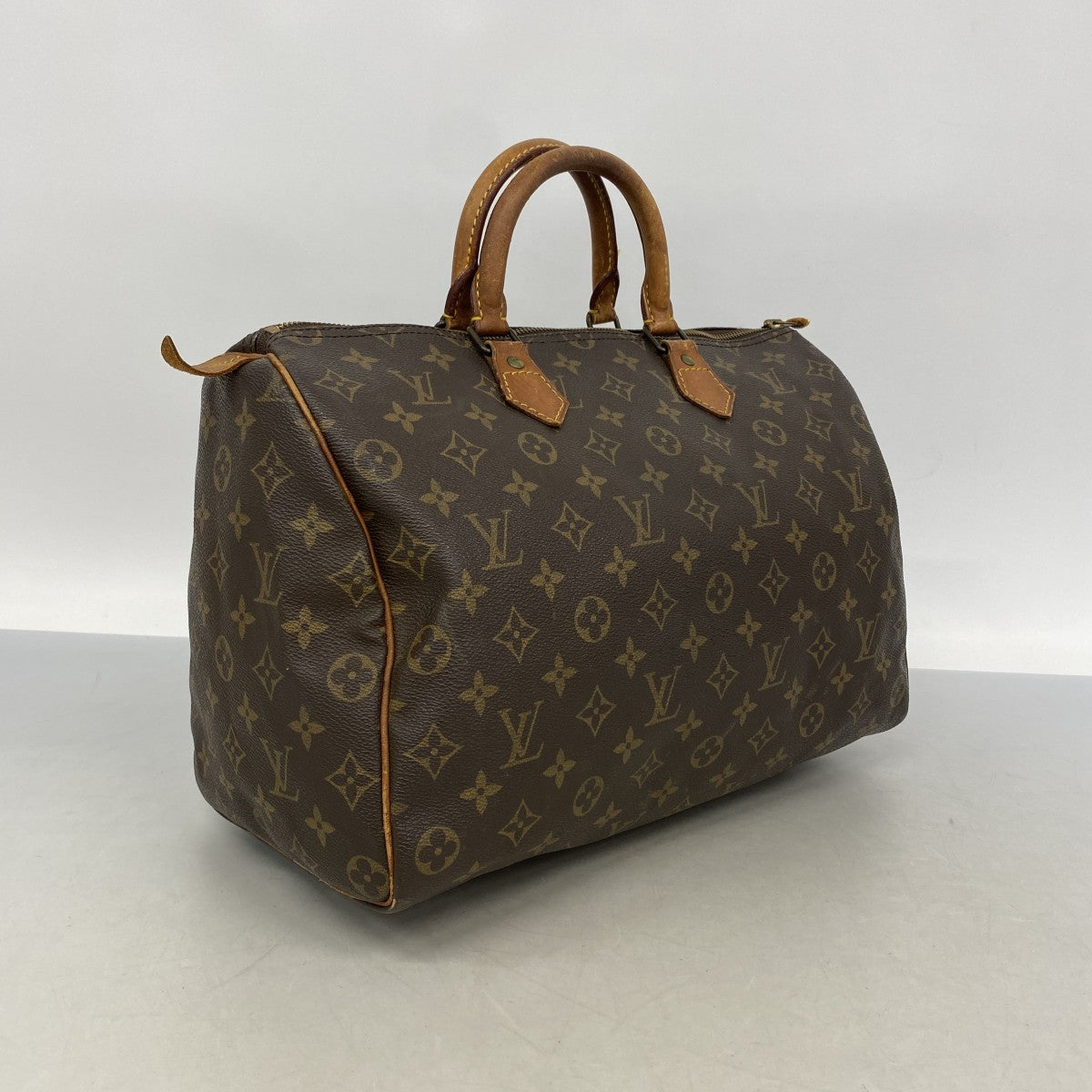 【6gd3937】ルイヴィトン ハンドバッグ モノグラム スピーディ35 M41107 ブラウン【中古】レディース