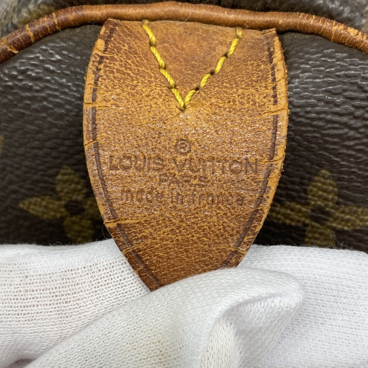 【6gd3937】ルイヴィトン ハンドバッグ モノグラム スピーディ35 M41107 ブラウン【中古】レディース