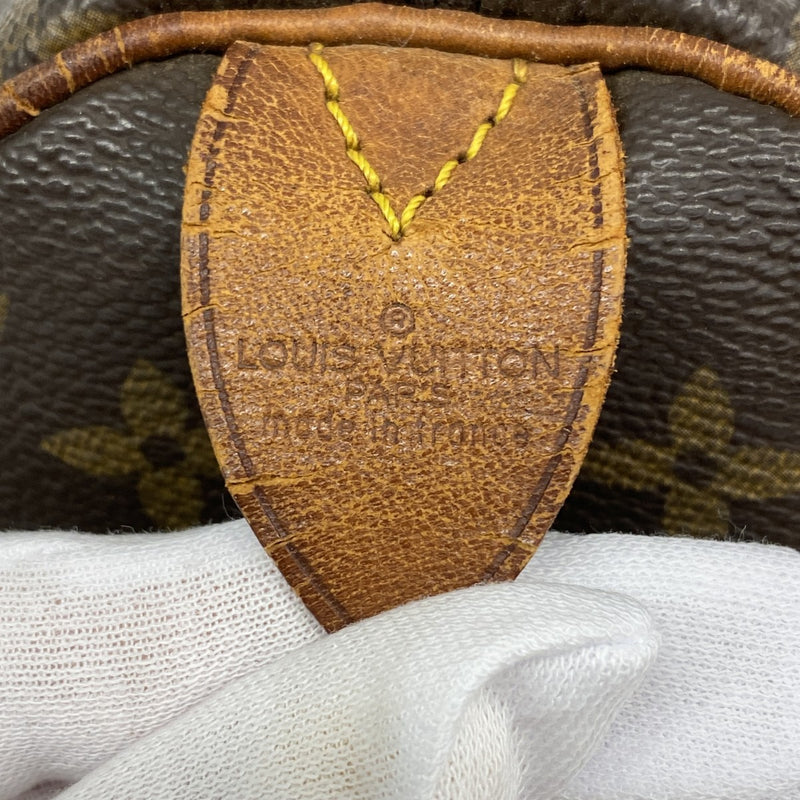 【6gd3937】ルイヴィトン ハンドバッグ モノグラム スピーディ35 M41107 ブラウン【中古】レディース