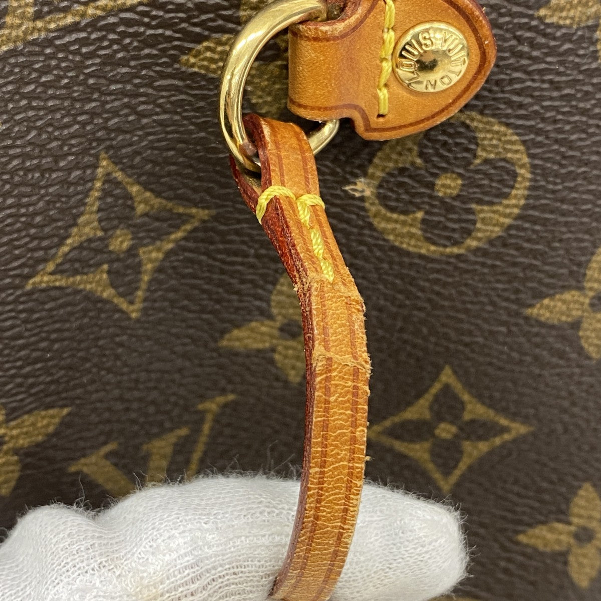 【6gd3941】ルイヴィトン トートバッグ モノグラム ネヴァーフルMM M40156 ブラウン【中古】レディース