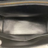 【6gd3946】エルメス ハンドバッグ ドラッグ27 ボックスカーフ ブラック ゴールド金具 〇L刻印【中古】レディース