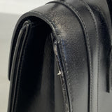 【6gd3946】エルメス ハンドバッグ ドラッグ27 ボックスカーフ ブラック ゴールド金具 〇L刻印【中古】レディース