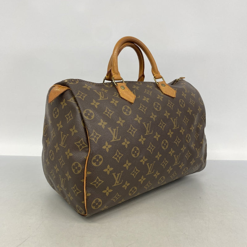 【6gd3948】ルイヴィトン ハンドバッグ モノグラム スピーディ35 M41107 ブラウン【中古】レディース