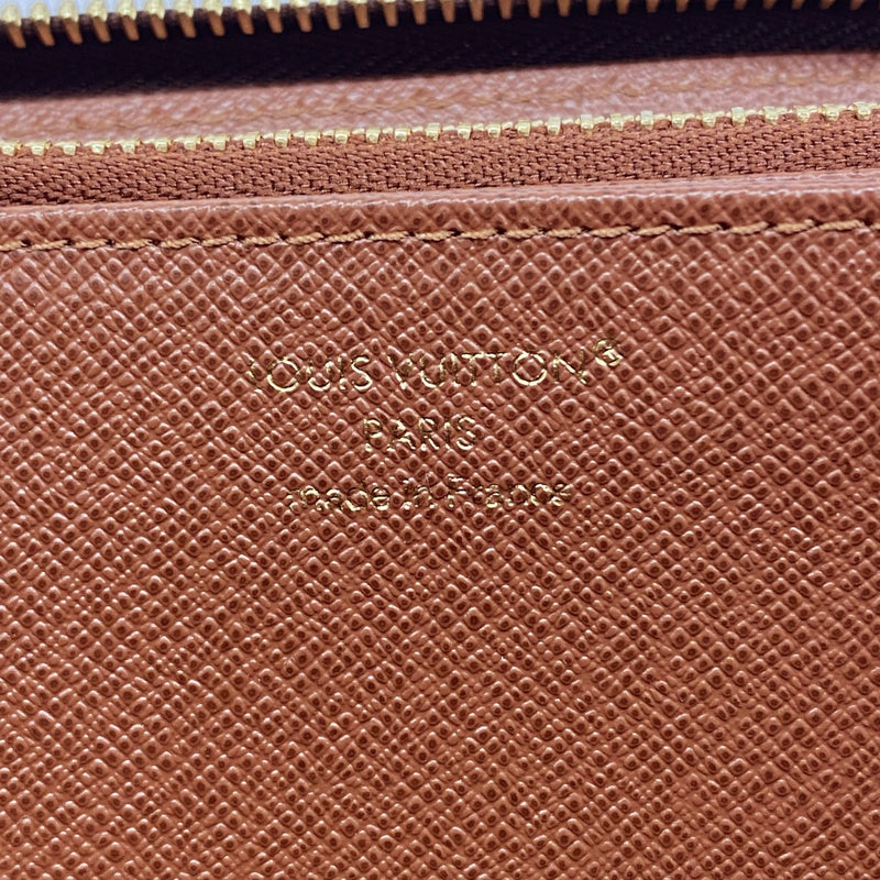 【6gd3955】ルイヴィトン 長財布 モノグラム ジッピーウォレット M42616 ブラウン【中古】メンズ レディース ユニセックス