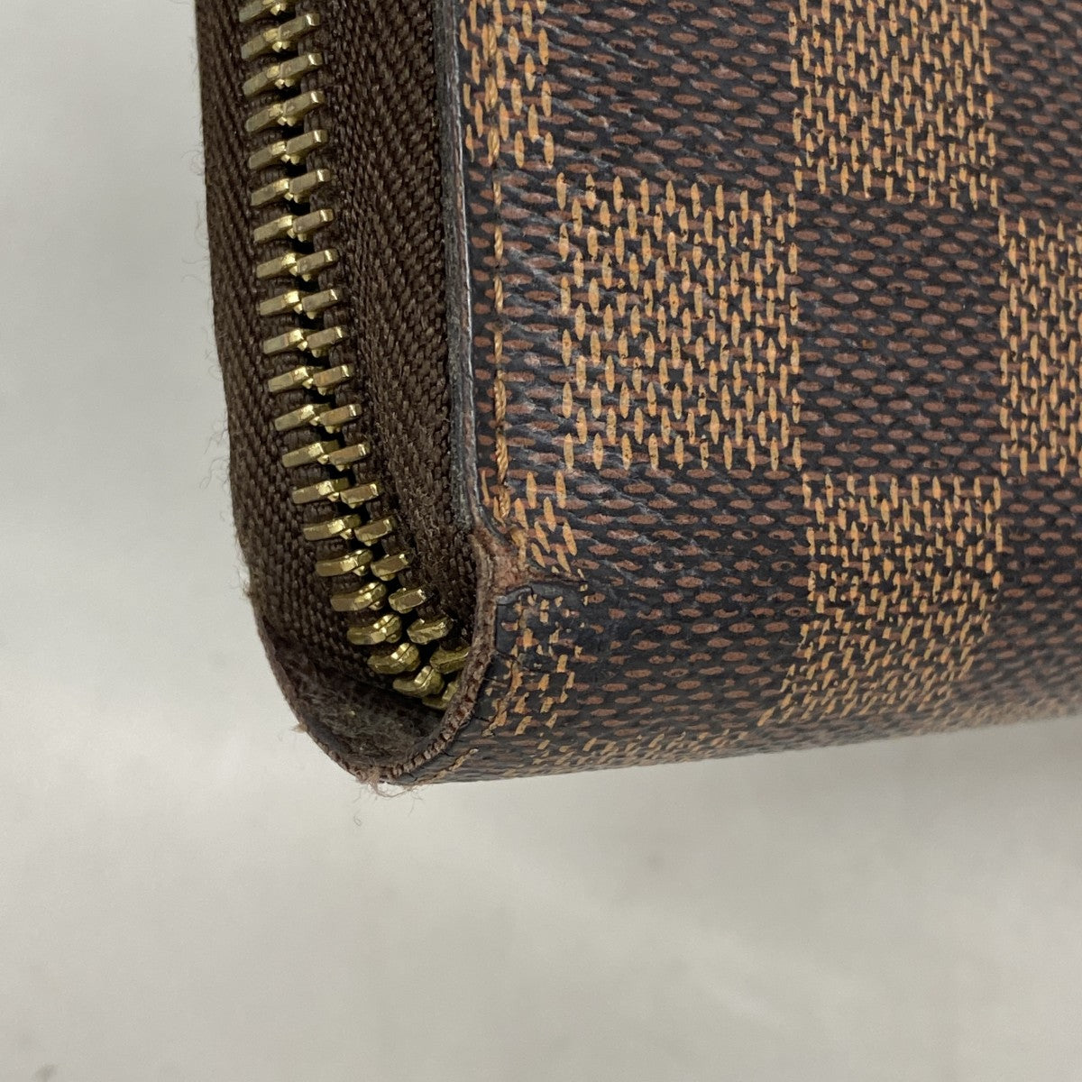 【6gd3956】ルイヴィトン 長財布 ダミエ ジッピーウォレット N41661 エベヌ【中古】メンズ レディース ユニセックス
