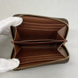 【6gd3957】ルイヴィトン コインケース モノグラム ジッピーコインパース M60067 ブラウン【中古】メンズ レディース ユニセックス