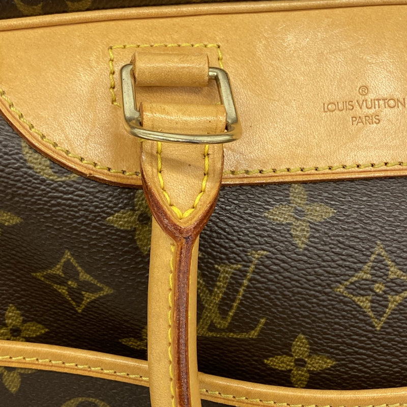 【6gd3961】ルイヴィトン ハンドバッグ モノグラム ドーヴィル M47270 ブラウン【中古】レディース