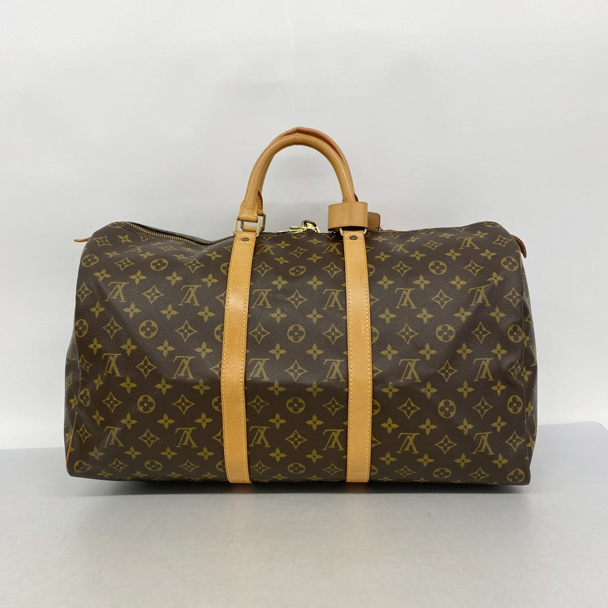 【6gd3963】ルイヴィトン ボストンバッグ モノグラム キーポル50 M41426 ブラウン【中古】メンズ レディース ユニセックス