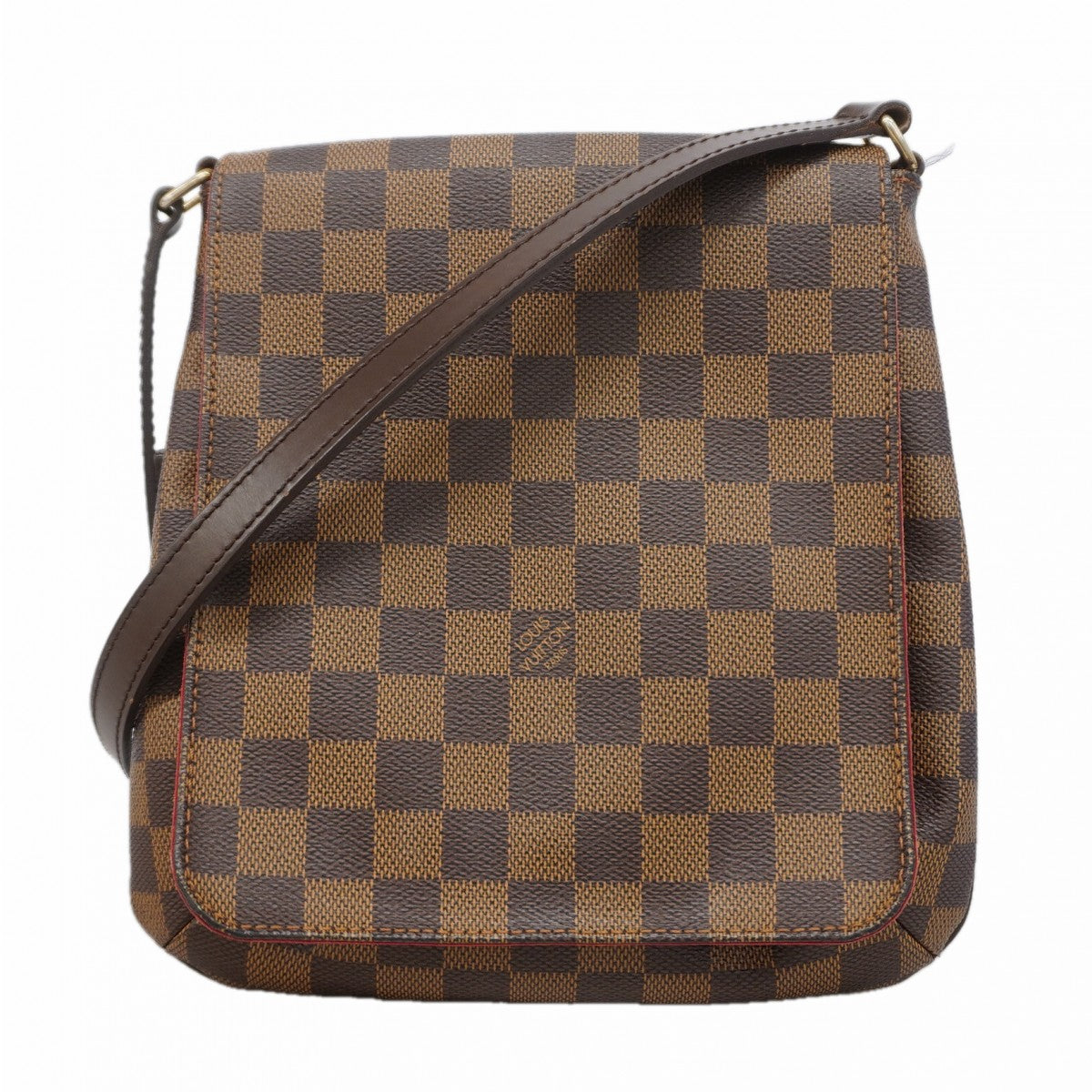 【6gd3970-k】ルイヴィトン ショルダーバッグ ダミエ ミュゼットタンゴロングストラップ N51300 エベヌ【中古】レディース