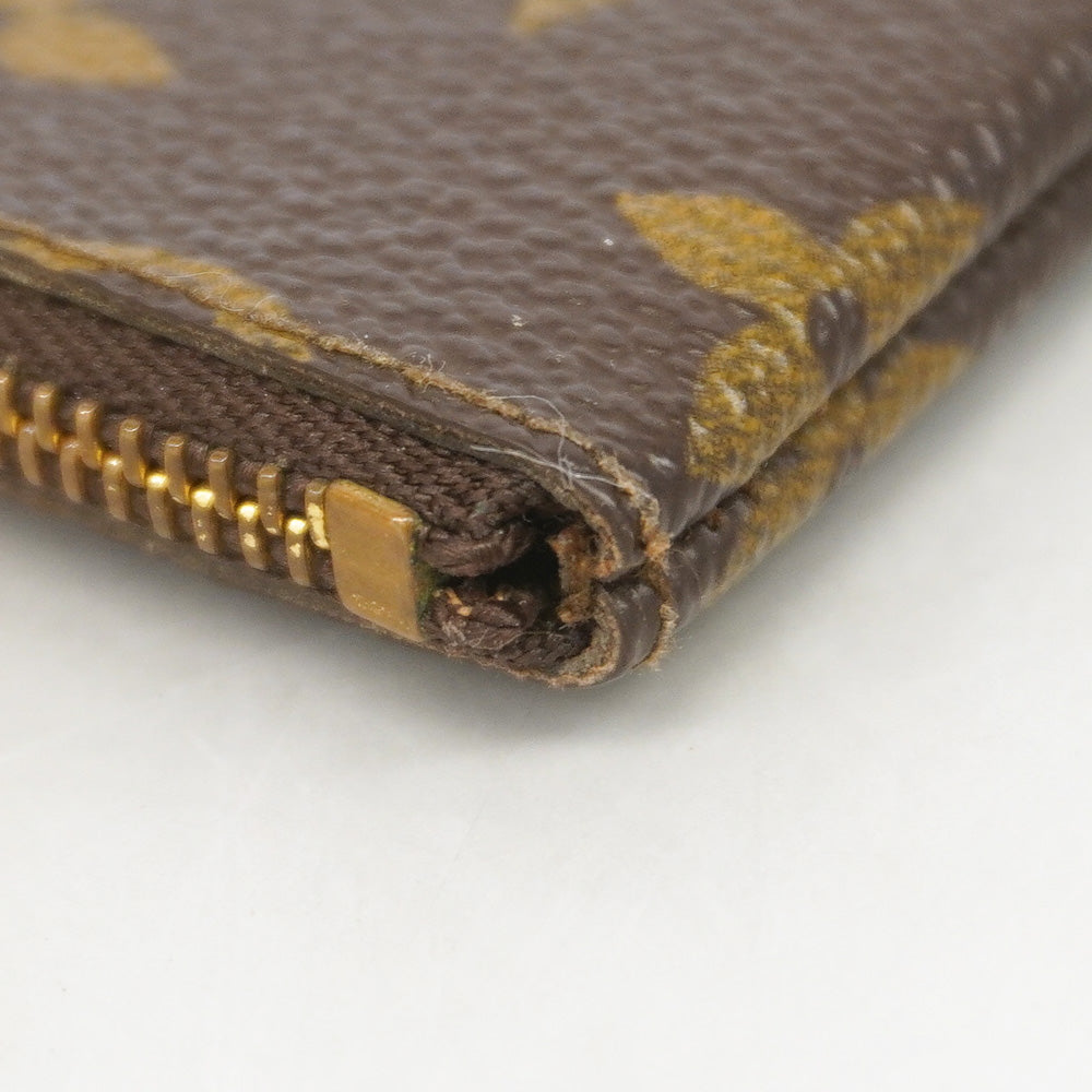 【6gd3974-k】ルイヴィトン コインケース モノグラム ポシェットクレ M62650 ブラウン【中古】メンズ レディース ユニセックス