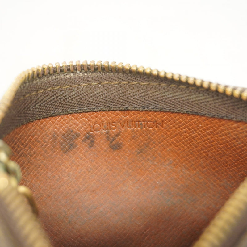 【6gd3975-k】ルイヴィトン コインケース モノグラム ポシェットクレ M62650 ブラウン【中古】メンズ レディース ユニセックス