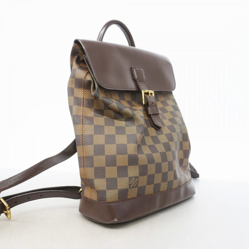 【6gd3978-k】ルイヴィトン リュック・デイパック ダミエ ソーホー N51132 エベヌ【中古】レディース
