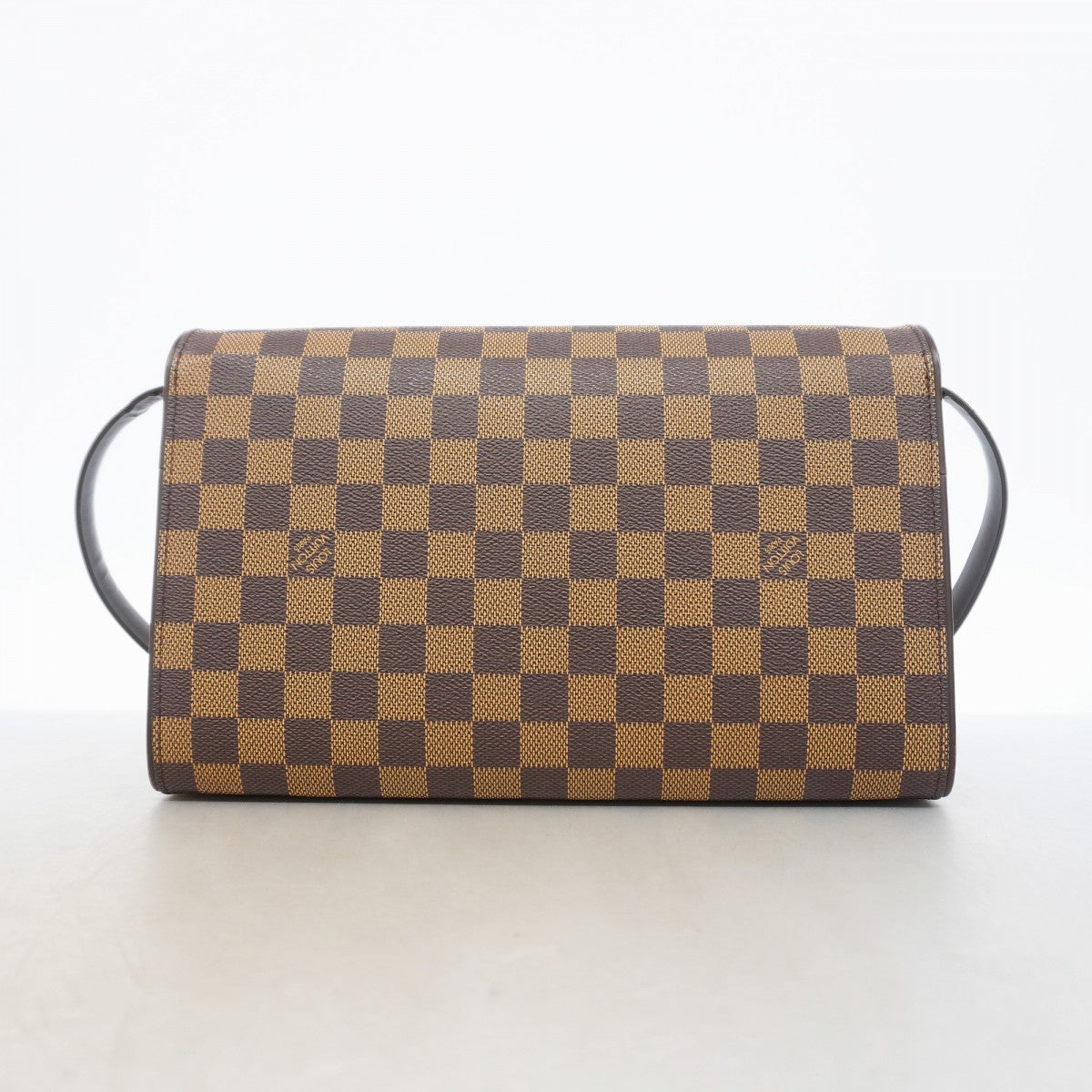 【6gd3979-k】ルイヴィトン ショルダーバッグ ダミエ トライベッカロン N51160 エベヌ【中古】レディース