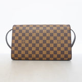 【6gd3979-k】ルイヴィトン ショルダーバッグ ダミエ トライベッカロン N51160 エベヌ【中古】レディース