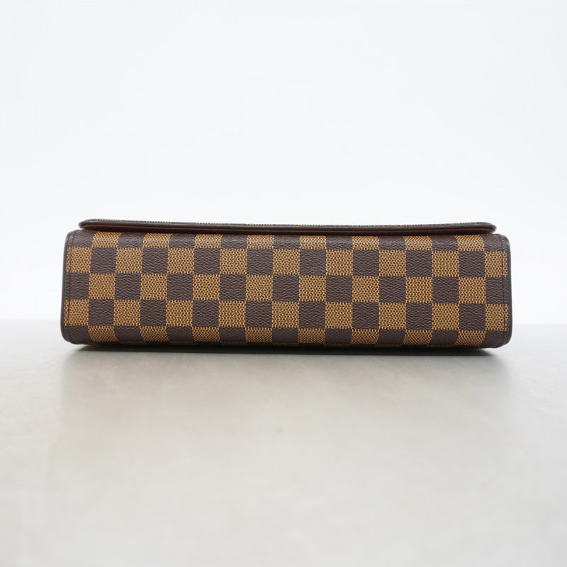 【6gd3979-k】ルイヴィトン ショルダーバッグ ダミエ トライベッカロン N51160 エベヌ【中古】レディース