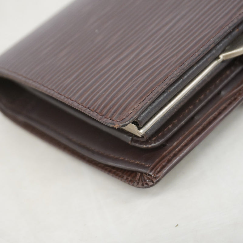 【6gd3984-k】ルイヴィトン 財布 エピ ポルトモネビエヴィエノワ M6324D モカ【中古】レディース