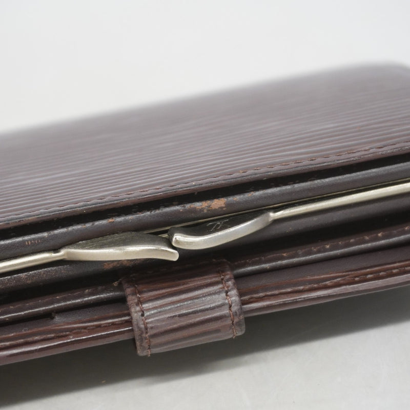 【6gd3984-k】ルイヴィトン 財布 エピ ポルトモネビエヴィエノワ M6324D モカ【中古】レディース