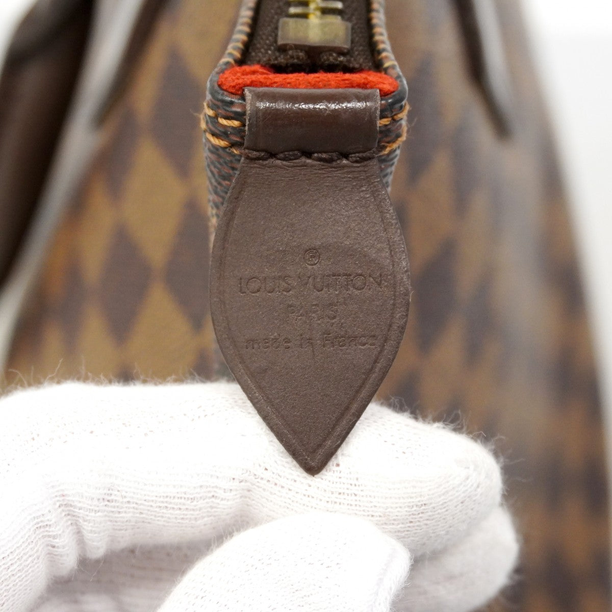 【6gd4003】ルイヴィトン ハンドバッグ ダミエ サレヤPM N51183 エベヌ【中古】レディース