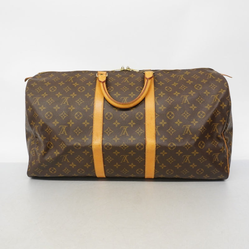 【6gd4007】ルイヴィトン ボストンバッグ モノグラム キーポル55 M41424 ブラウン【中古】メンズ レディース ユニセックス