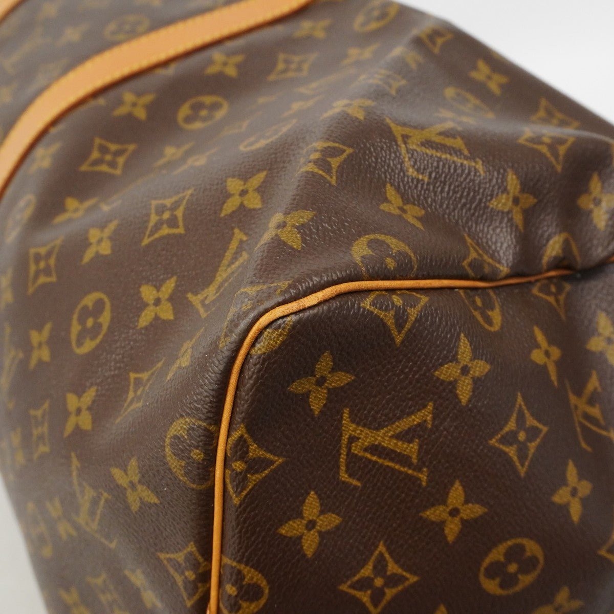 【6gd4007】ルイヴィトン ボストンバッグ モノグラム キーポル55 M41424 ブラウン【中古】メンズ レディース ユニセックス