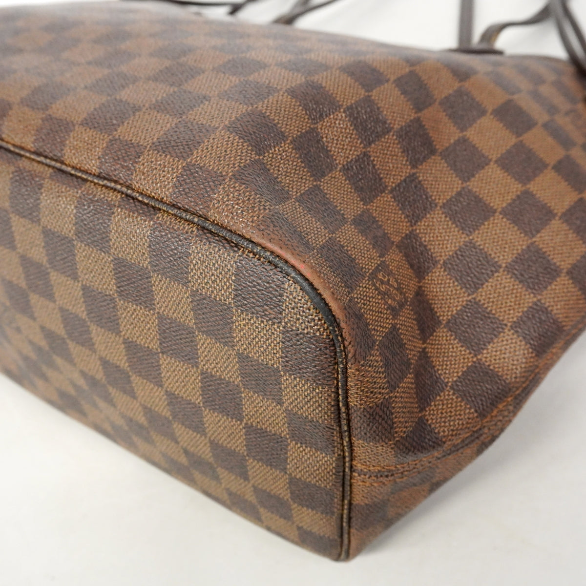 【6gd4010】ルイヴィトン トートバッグ ダミエ ネヴァーフルMM N51105 エベヌ【中古】レディース