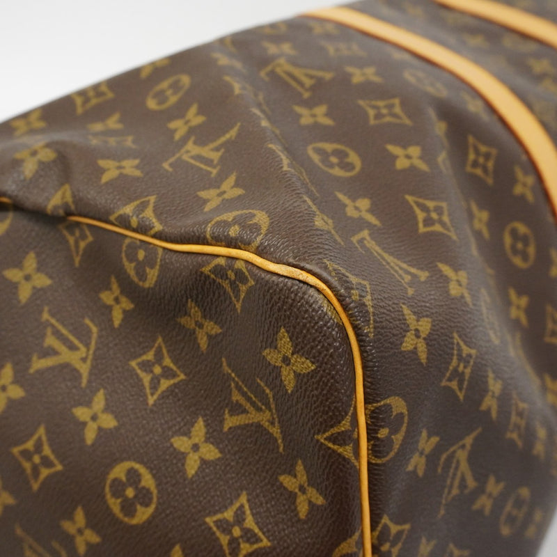 【6gd4016】ルイヴィトン ボストンバッグ モノグラム キーポル55 ブラウン【中古】メンズ レディース ユニセックス
