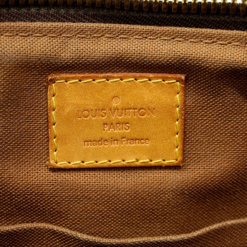 【6gd4017】ルイヴィトン ハンドバッグ モノグラム パレルモPM M40145 ブラウン 2wayバッグ【中古】レディース