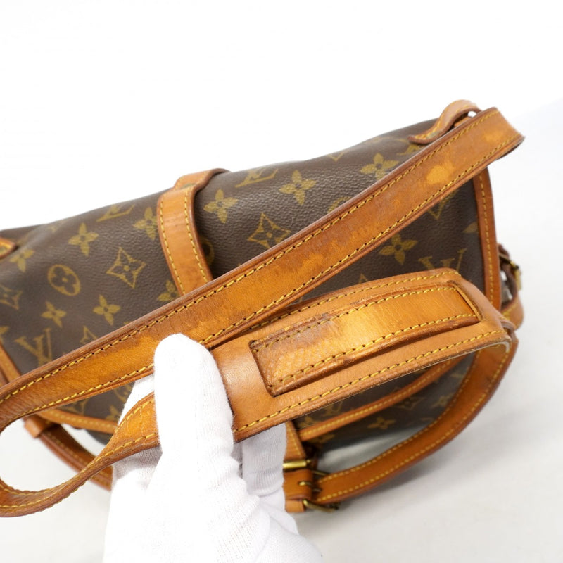 【6gd4019】ルイヴィトン ショルダーバッグ モノグラム ソミュール30 M42256 ブラウン【中古】レディース