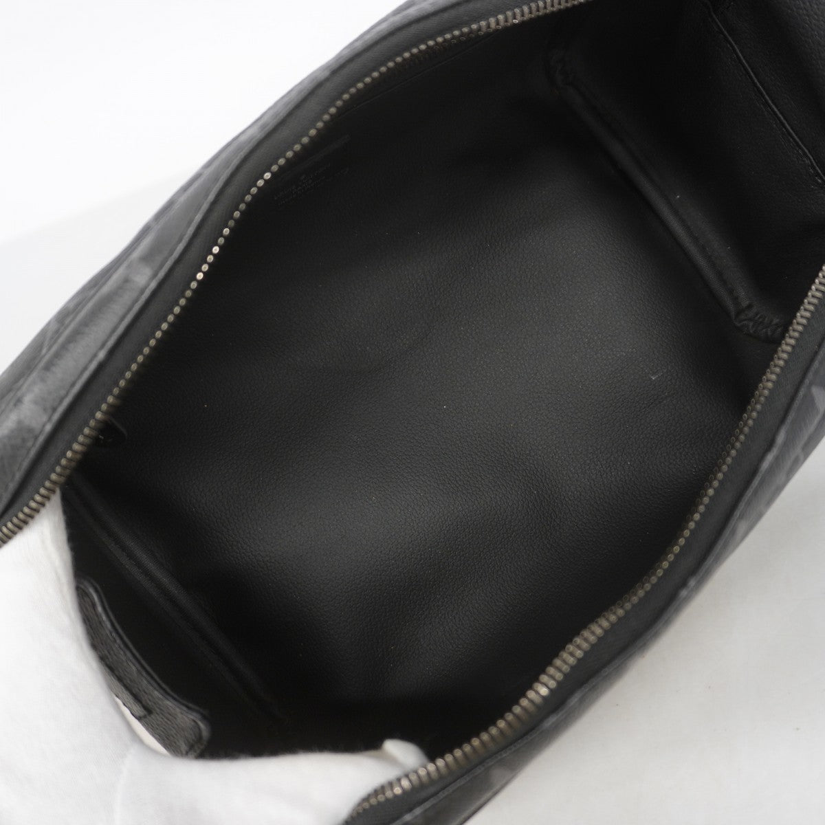 【6gd4023】ルイヴィトン ハンドバッグ モノグラム・エクリプス ドップ キット M46354 ブラック【中古】メンズ
