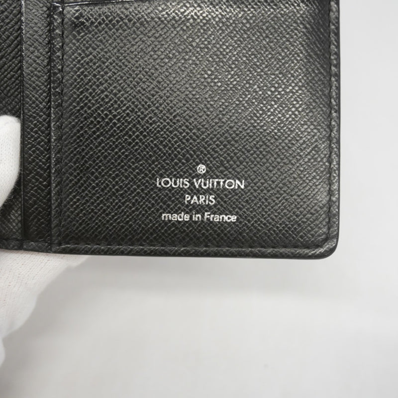 【6gd4027】ルイヴィトン 長財布 ダミエ・グラフィット ポルトフォイユ ブラザ N62665 ブラック グレー【中古】メンズ